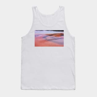 Pink Orange Reflective Spring Tank Top